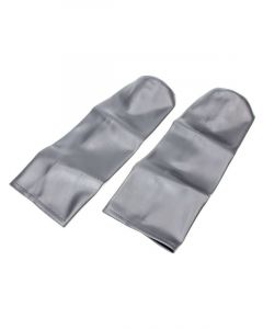 Kirkey Coil-Over Cover - 5 in ID - 18 in Long - Vinyl - Black - Pair (41)