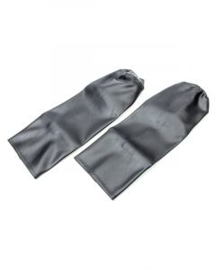 Kirkey Coil-Over Cover - 3 in ID - 14 in Long - Vinyl - Black - Pair (51)