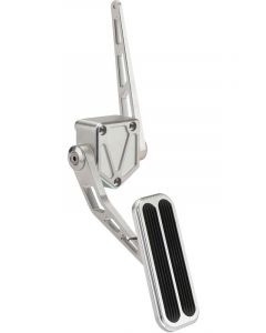 Lokar Pedal Assembly Gas Firewall Mount Aluminum Brushed GM Fullsize