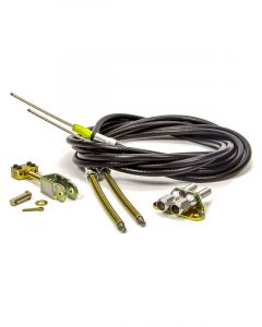 Lokar Parking Brake Cable Cut to Fit Polyurethane Housing Black For