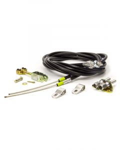 Lokar Parking Brake Cable Cut to Fit Clevises Included Polyurethane H