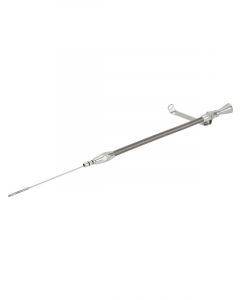 Lokar Engine Oil Dipstick Pan Mount Braided Stainless Aluminum Clear