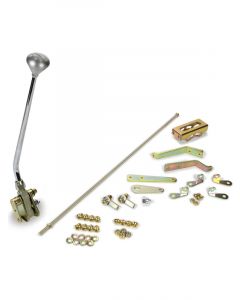Lokar Shifter Automatic Floor Mount 16 in Stick Mushroom Knob TH350 K
