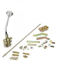Lokar Shifter Automatic Floor Mount 10 in Stick Mushroom Knob 700R4 K