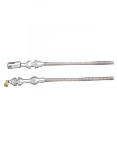 Lokar Throttle Cable Hi-Tech 4 ft Long Hardware Included Braided