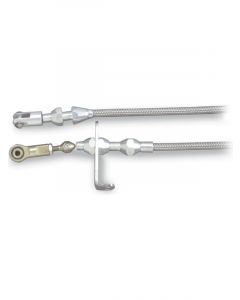 Lokar Throttle Cable Hi-Tech 2 ft Long Hardware Included Braided S