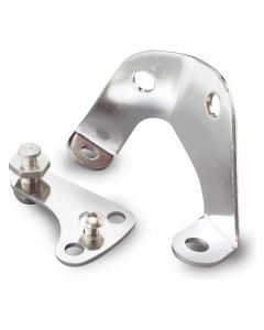 Lokar Throttle Cable Bracket Manifold Mount Kickdown Stainless Poli