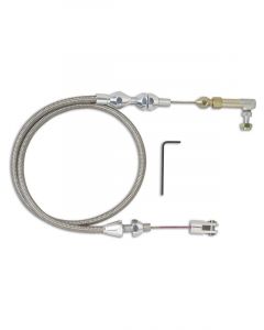 Lokar Throttle Cable Hi-Tech 2 ft Long Hardware Included Braided S