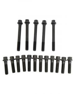 Manley Cylinder Head Bolt Kit 1/2 in Bolt Hex Head Steel Natural Mopar