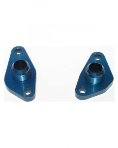 Meziere Water Pump Adapter Standard to Remote 12 AN Male Ports O-Ri