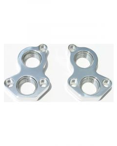 Meziere Water Pump Adapter Standard to Remote 12 AN Male O-Ring Ports O