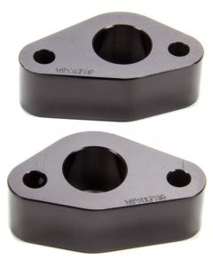 Meziere Water Pump Spacer 0.900 in Thick O-Ring Seals Aluminum Black