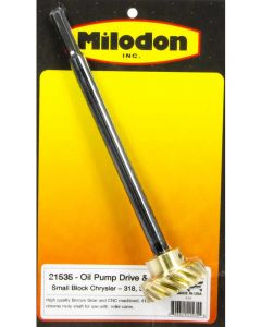 Milodon Oil Pump Drive Shaft Stock Length Bronze Gear Small Block Mopar