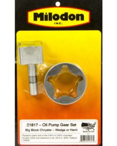Milodon Oil Pump Gears 1.100 in Tall Milodon External Oil System Mopar