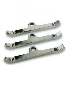 Moroso Valve Cover Hold Down Tabs Steel Chrome Small Block Mopar Set of…