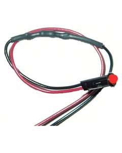 Painless Wiring Indicator Light - 1/8 in OD - Red - Universal - Each