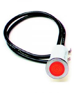 Painless Wiring Indicator Light - 1/2 in OD - Red - Universal - Each