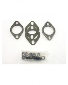 Patriot Exhaust Collector Flange 2-Bolt 2-1/2 in Diameter Gaskets / Har