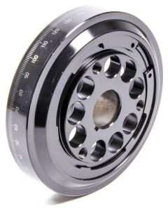 Pioneer Harmonic Balancer 6.100 in OD Steel Black Internal Balance Sma