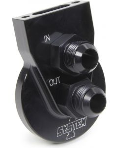 System One Remote Oil Filter Mount Single Filter 1-12 in Thread (221-90004-12B)