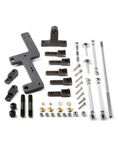Weiand Throttle Linkage Kit Dual Quad for 6-71/8-71 Superchargers Side