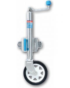ARK Premium Jockey Wheel 8" P/Coat Sunraysia Steel Rim Swivel Bolt-On