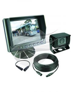 Jaylec 5" Tft Lcd Budget Reverse Camera System 12/24V 2X Camera Input