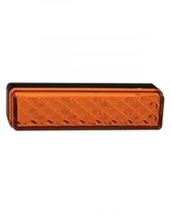 Autolamps LED Rear Indicator Lamp 12/24V Black Base 135mm X 38 X 24mm