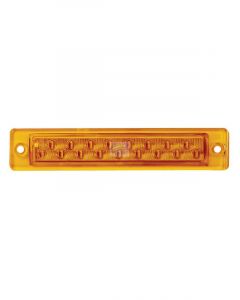 Autolamps Indicator Strip Lamp 12V w/ 17 Smd LED Recessed Mount 40Cm Wire