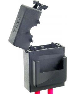 Jaylec Pack 10 Std Blade Fuse Holder Inline Stackable W/Locking Cap
