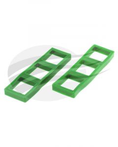 Atco Crimper Die Carrier #10 -Green Set Of 2