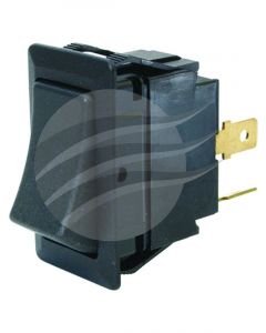 Cole Hersee Rocker Switch On/Off 12/24V 25Amp Spst 2 Blade Terminals