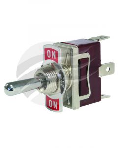 Britax Toggle Switch On/Off/On 12/24V 10Amp Spdt 3 Blade Terminals