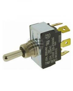 Carling Switch Toggle D/Pole Mom.On/Off/On Blade Terminal Ts302E