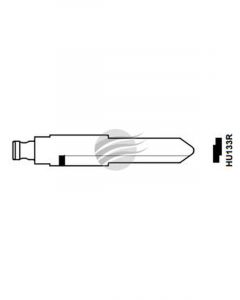 Aunger Blank Key Blade Suit Suzuki