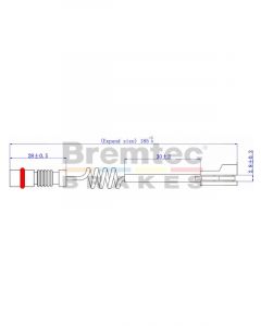 Bremtec Euroline Brake Wear Sensor