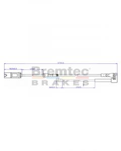 Bremtec Euroline Brake Wear Sensor
