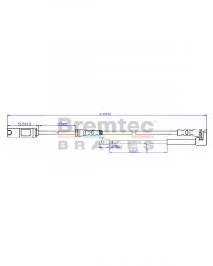 Bremtec Euroline Brake Wear Sensor