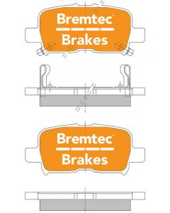Bremtec Endure 4WD Brake Pad