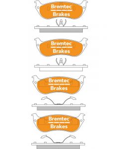 Bremtec Endure 4WD Brake Pad