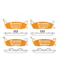Bremtec Endure 4WD Brake Pad
