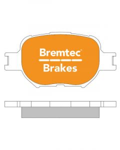 Bremtec Endure 4WD Brake Pad
