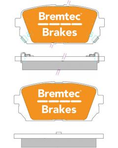 Bremtec Endure 4WD Brake Pad