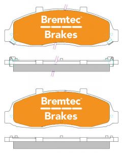 Bremtec Endure 4WD Brake Pad