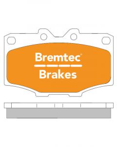 Bremtec Endure 4WD Brake Pad