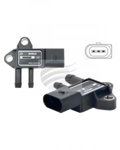 Bosch Exhaust Pressure Sensor VW Jetta Caddy 2.0L TDi Bls Bpc Bnz 2006