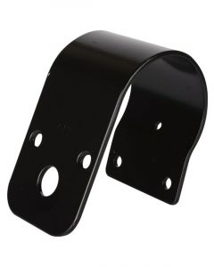 GME Black Uhf Cb 63mm Wrap Around Bull Bar Bracket 3mm Stainless Steel