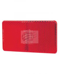 Hella Red Retro Reflector 105 X 55mm Self Adhesive