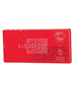 Hella Retro Reflector Red Self Adhesive 70 X 32mm