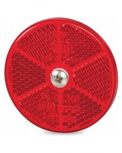 Hella Retro Reflector Red 60mm Dia Centre Fixing Screw